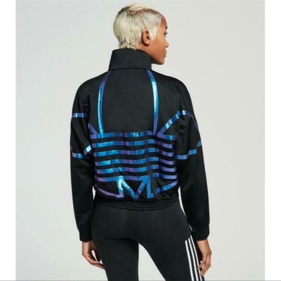 Adidas Originals Iridescent Trefoil Track Jacket - Picture 3 of 13